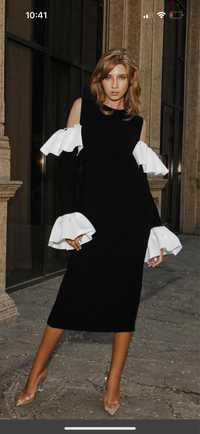 Черное элегантное платье Malli