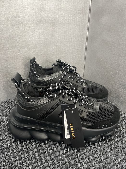 Versace Chain Reaction White/Black