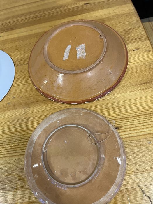 Ръчно рисувани керамични чинии