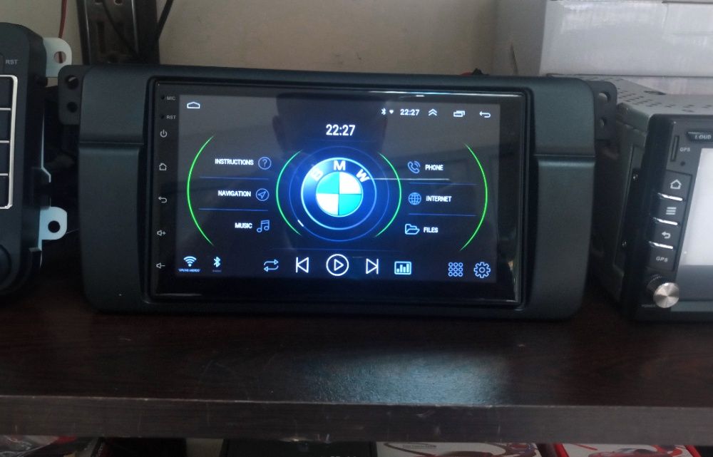 Android 11 GPS мултимедия с 1/2GB RAM за BMW E46/X5/E39/универсална