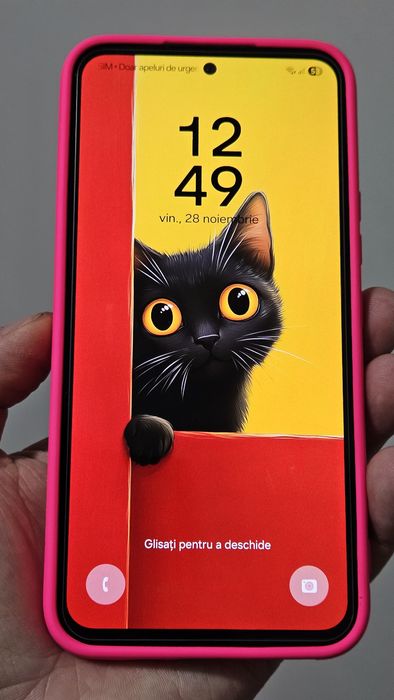 Samsung A54, 128 / 8 gb, husă și sticlă