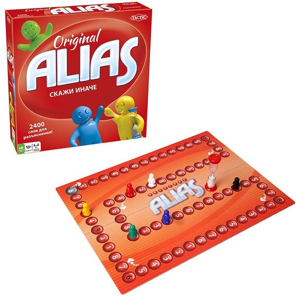 ALIAS увлекательная семейная настольная игра