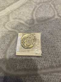 Древний Испанская монета 1715 г.