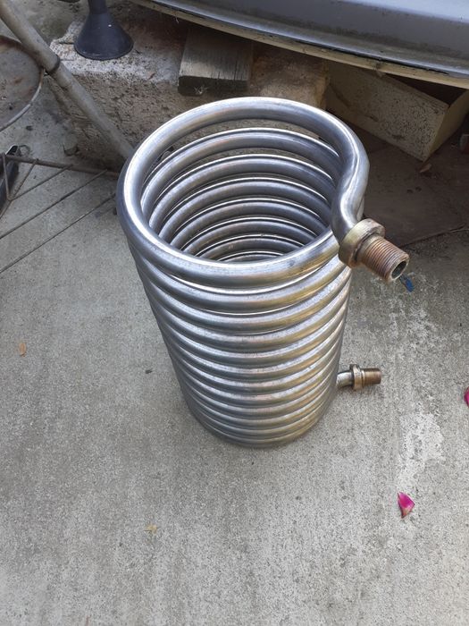 Vînd serpentina din inox
