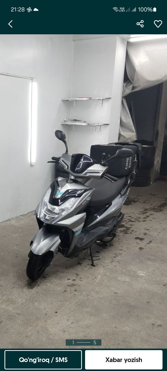 Arenda skuter 150kub