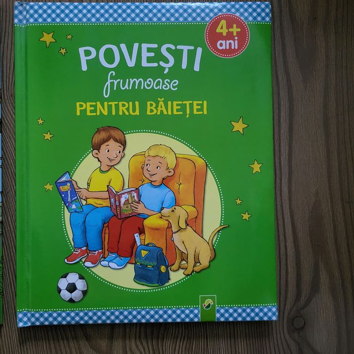 Lot 2 carti cu povesti pentru copii de 4 ani +