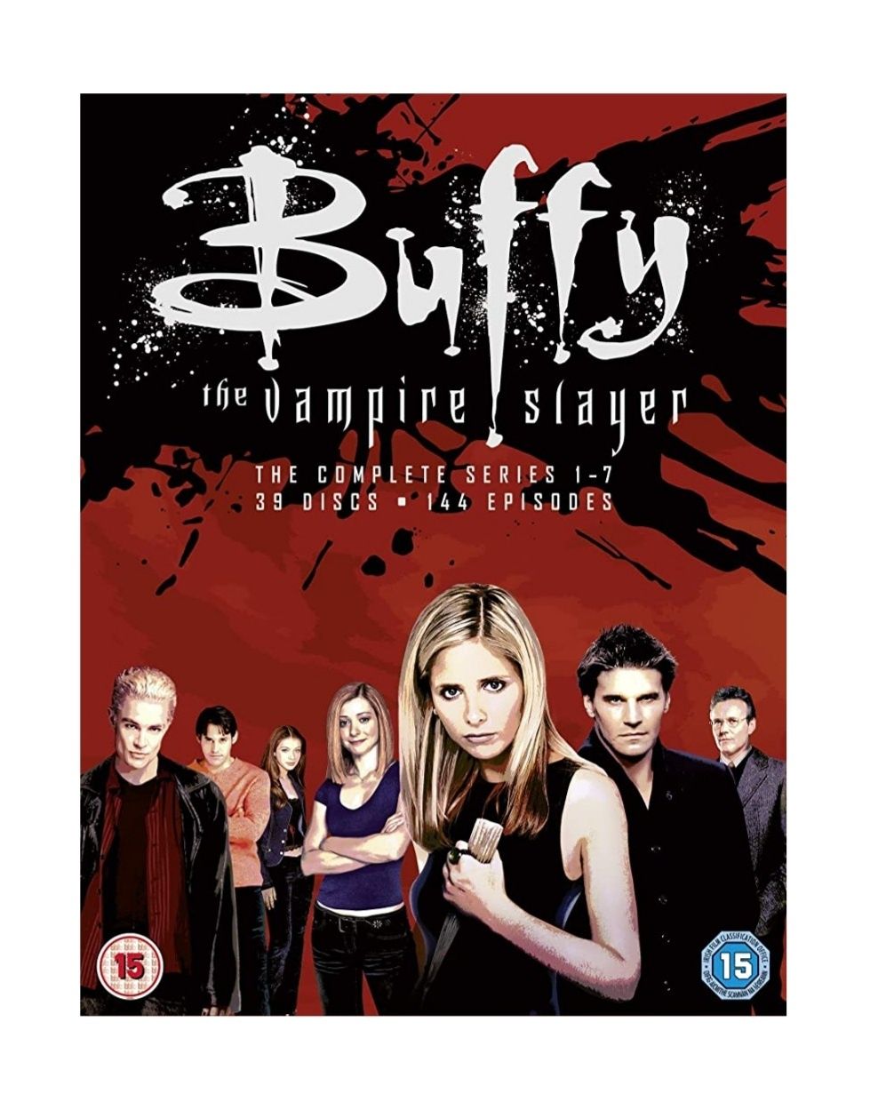 Film Serial Buffy the Vampire Slayer (39 DVD) Original