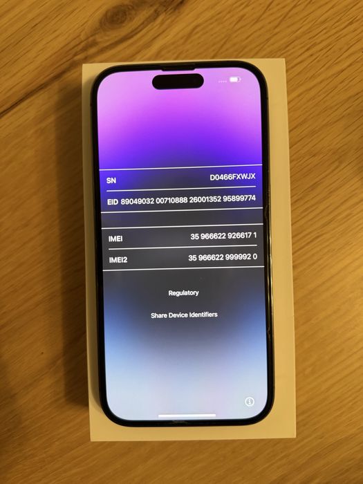 Iphone 14 Pro Deep Purple 128GB