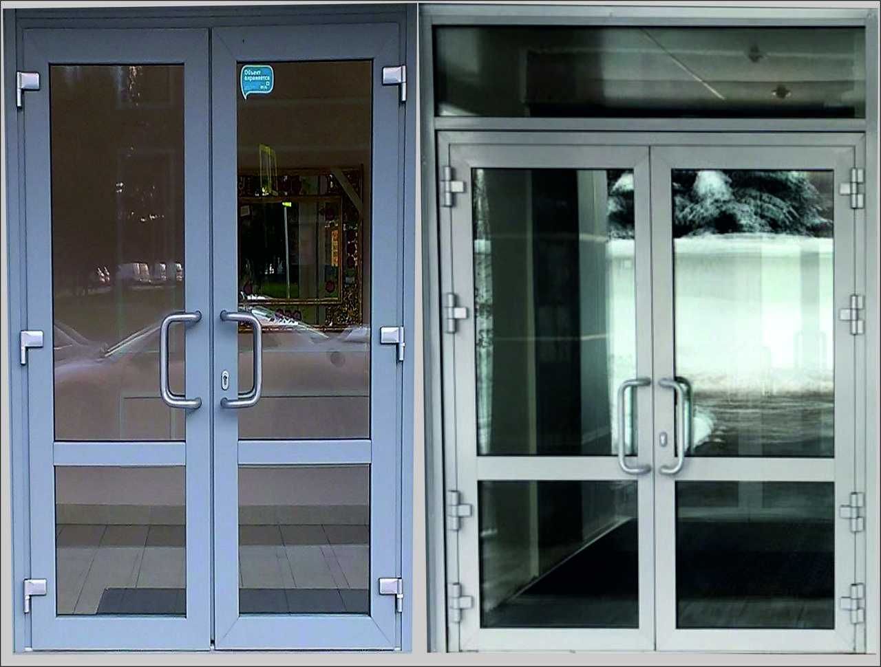 Входные алюминиевые двери