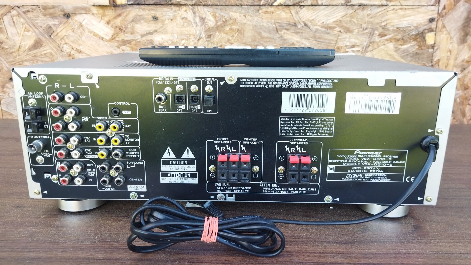 Amplificator amplituner Receiver Home Cinema Pioneer vsx-d510