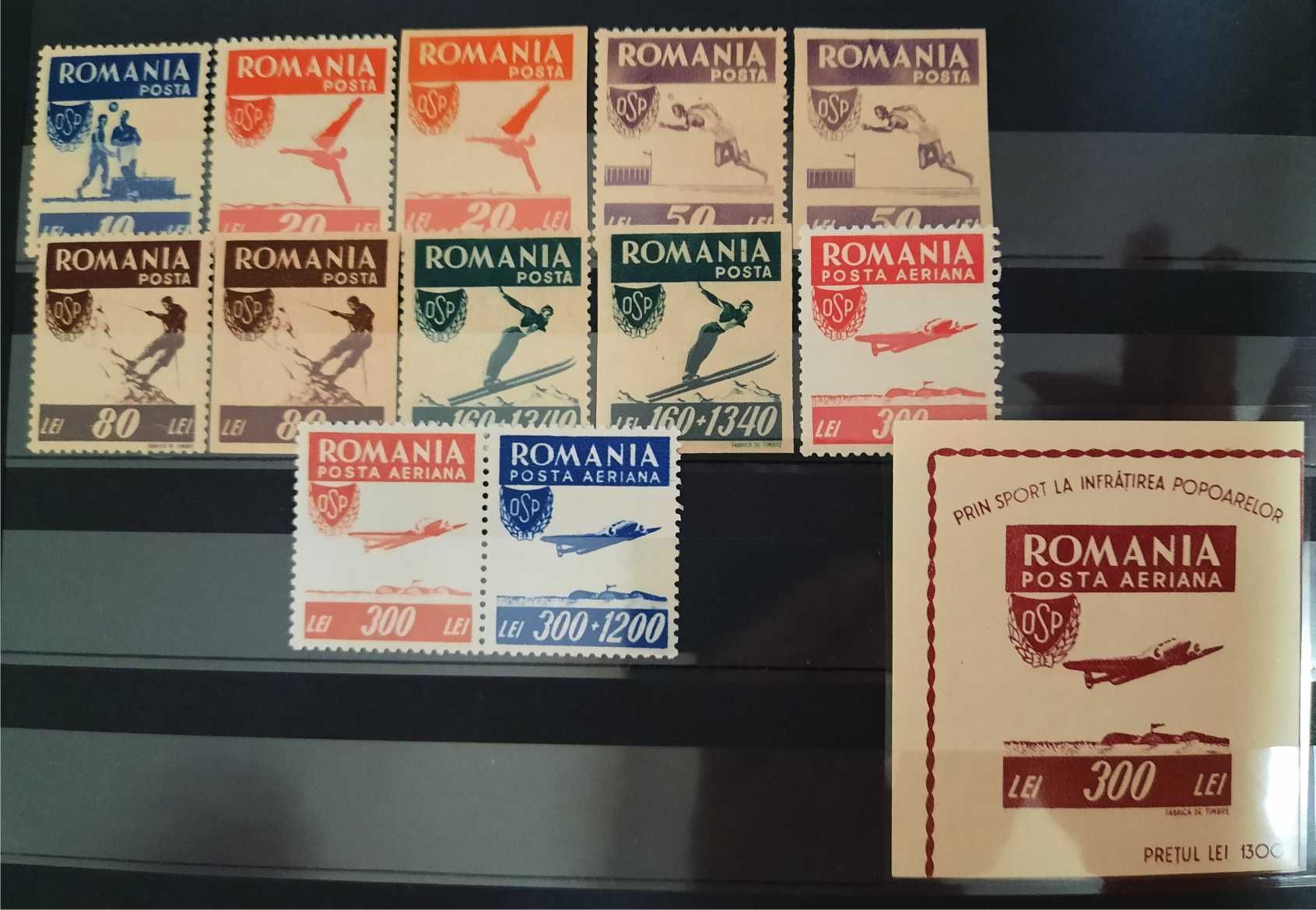 Timbre Romania 1946 - 1948