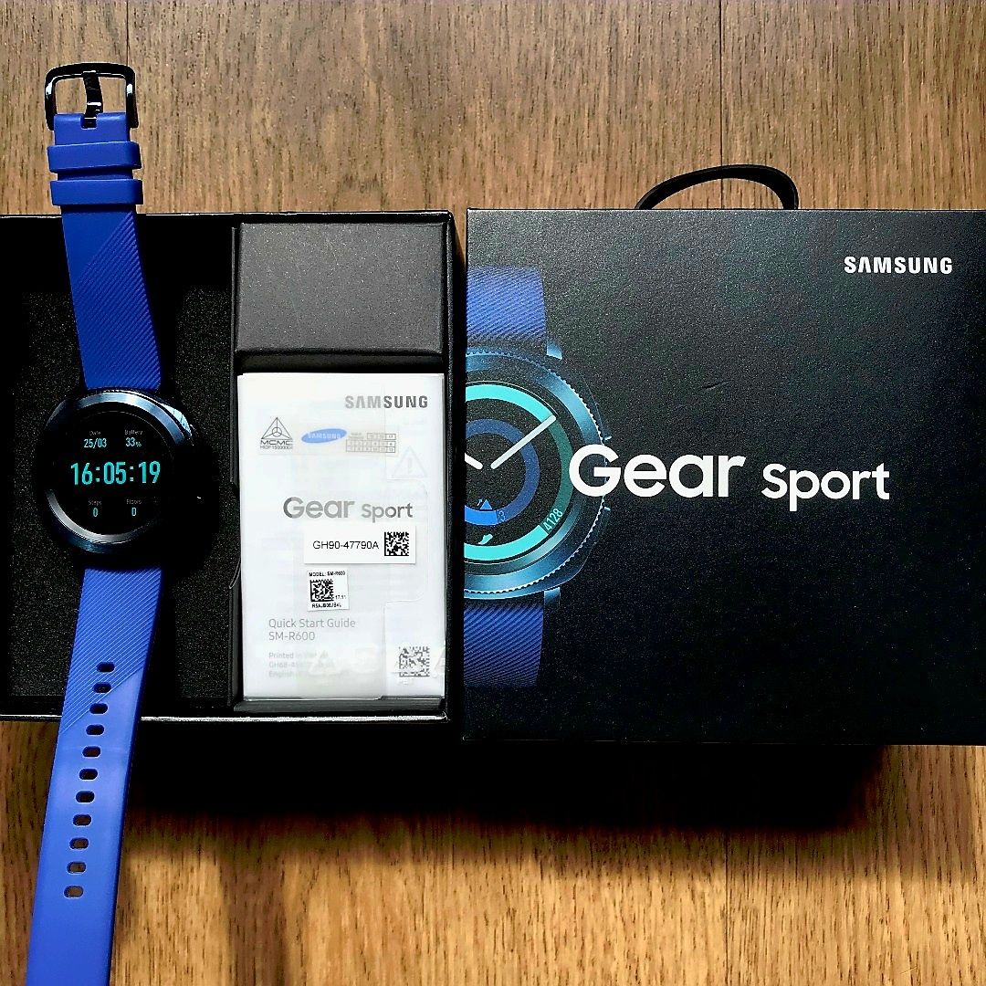 Умные часы Samsung Gear Sport Blue