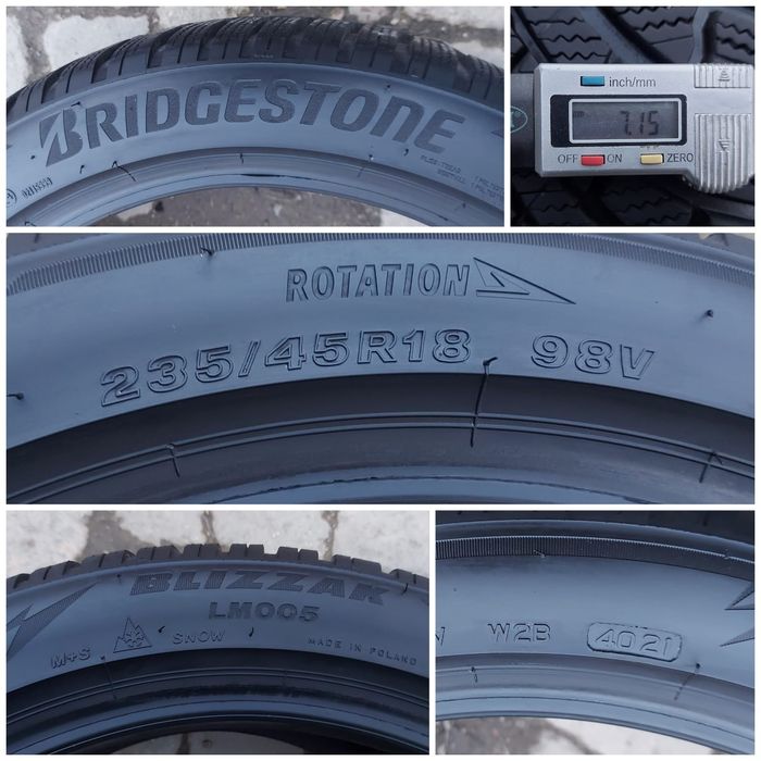 O bucată 235/45 R18 M+S iarnă - una Pirelli Semperit Bridgestone