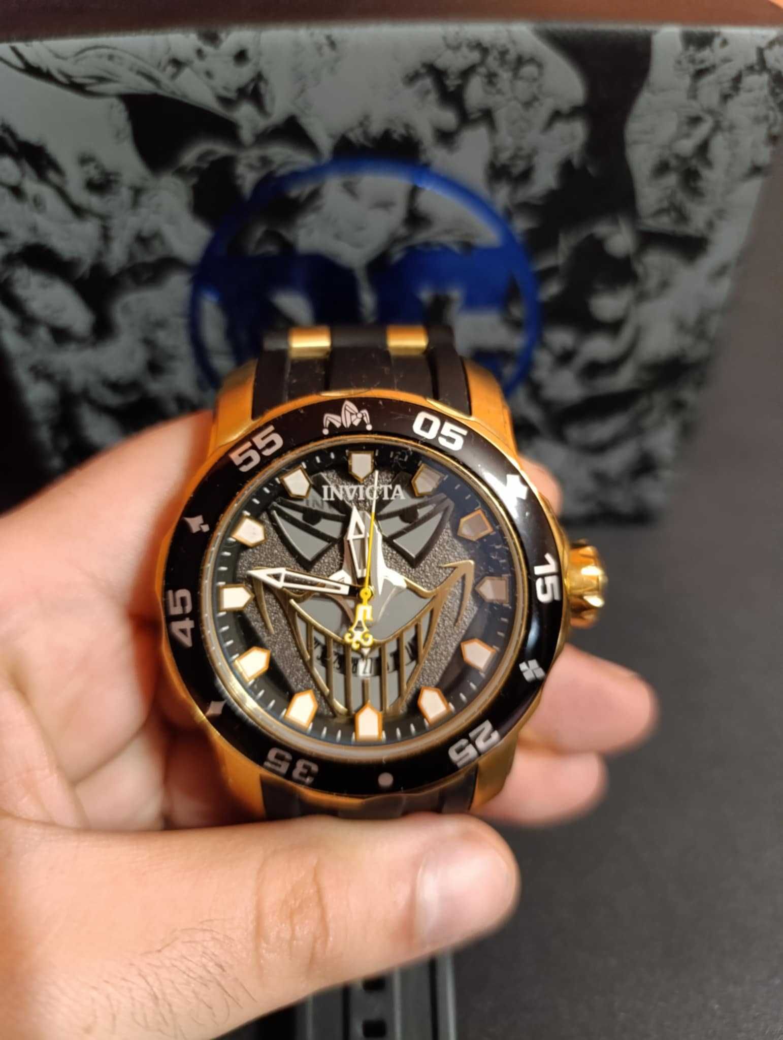 Часовник Invicta DC Comics Joker Pro Diver Watch – ЛИМИТИРАНА СЕРИЯ!