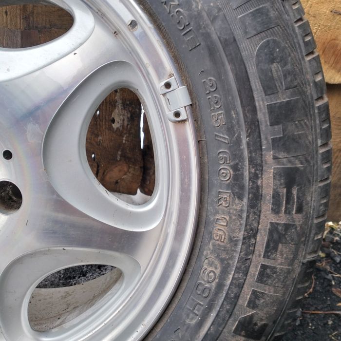 Шины вместе с диском на меср