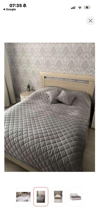 Кровать 160*200 без матраса б/у