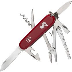 Briceag Victorinox 1.3653.72 Angler Roșu NOU ptr pescuit și momeala