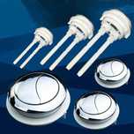 Buton universal rezervor toaleta/WC 38 mm, spalare cu doua volume