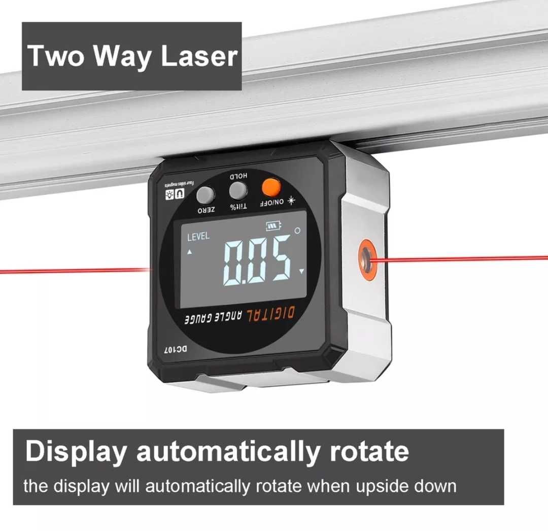 Boloboc-cumpana-nivela-inclinometru digital cu laser