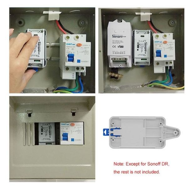 Sonoff DR DIN Tray Rail Case Holder