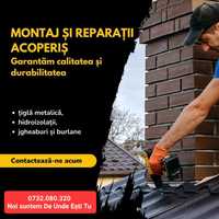 Reparații Acoperișuri Mansardări Expert Montaj Tigla Metalica Ceramica