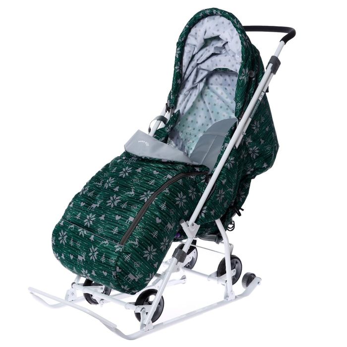 Продам санки с колесиками