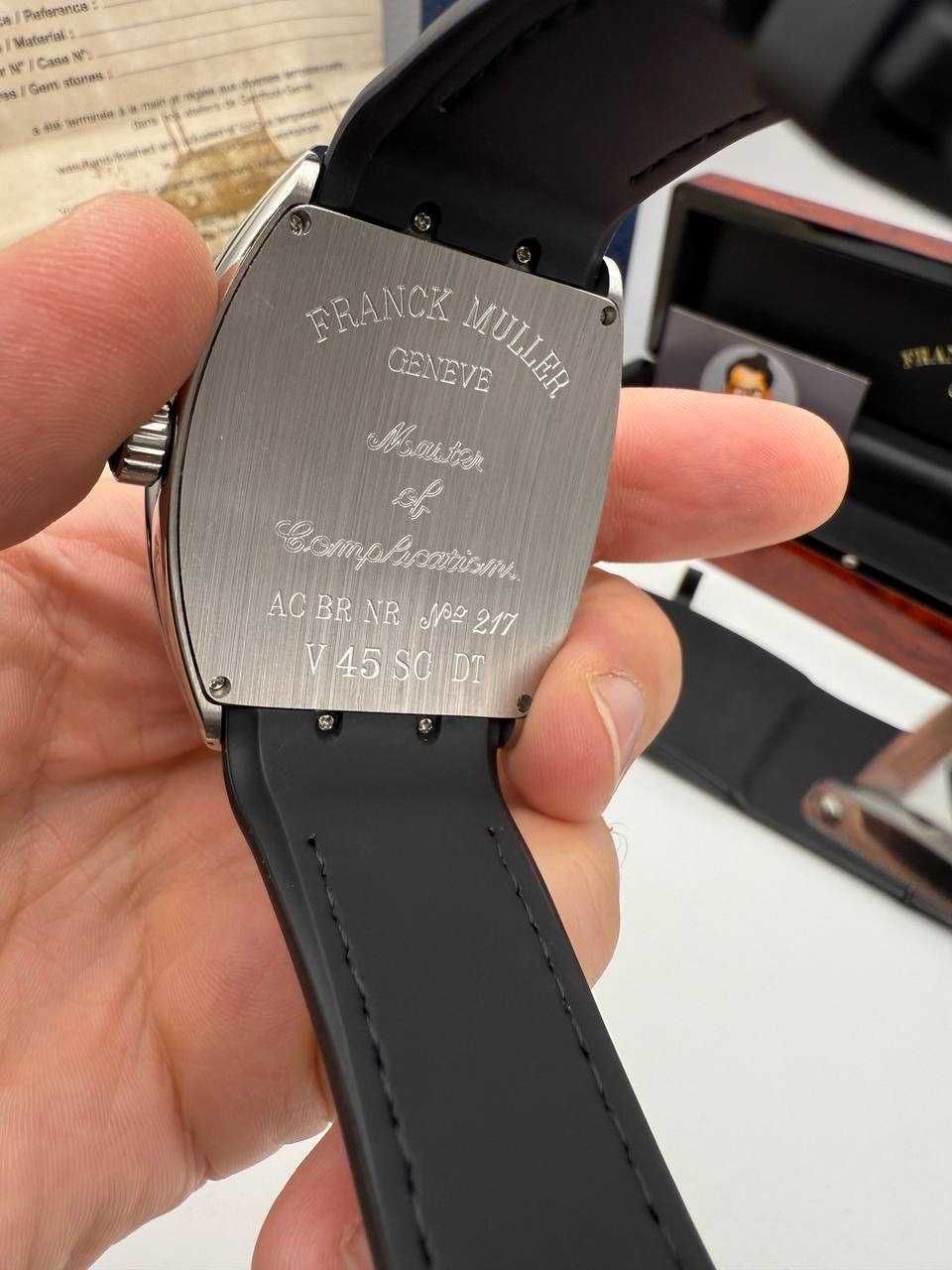 Franck Muller Vanguard сребристо/черно