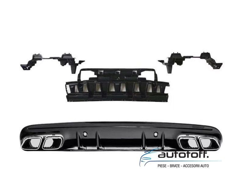 Difuzor bara spate Mercdedes W205 A205 C-Class (14-20) model C63 S AMG