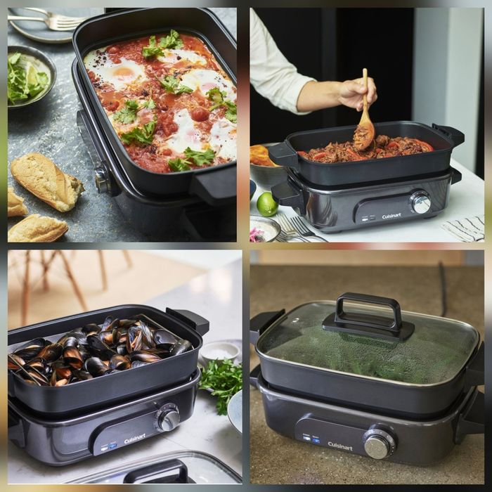 Мултикукър 5 в 1, 1400W, сив - Cuisinart от 90-220 градуса
