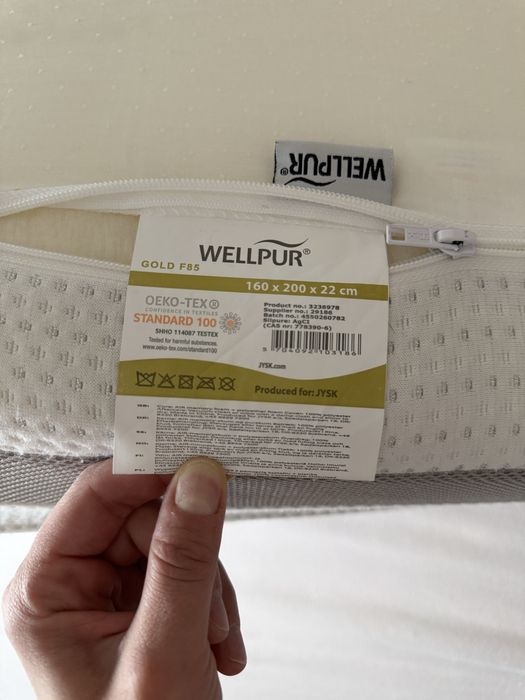 Saltea Wellpur Gold F85 160x220x22