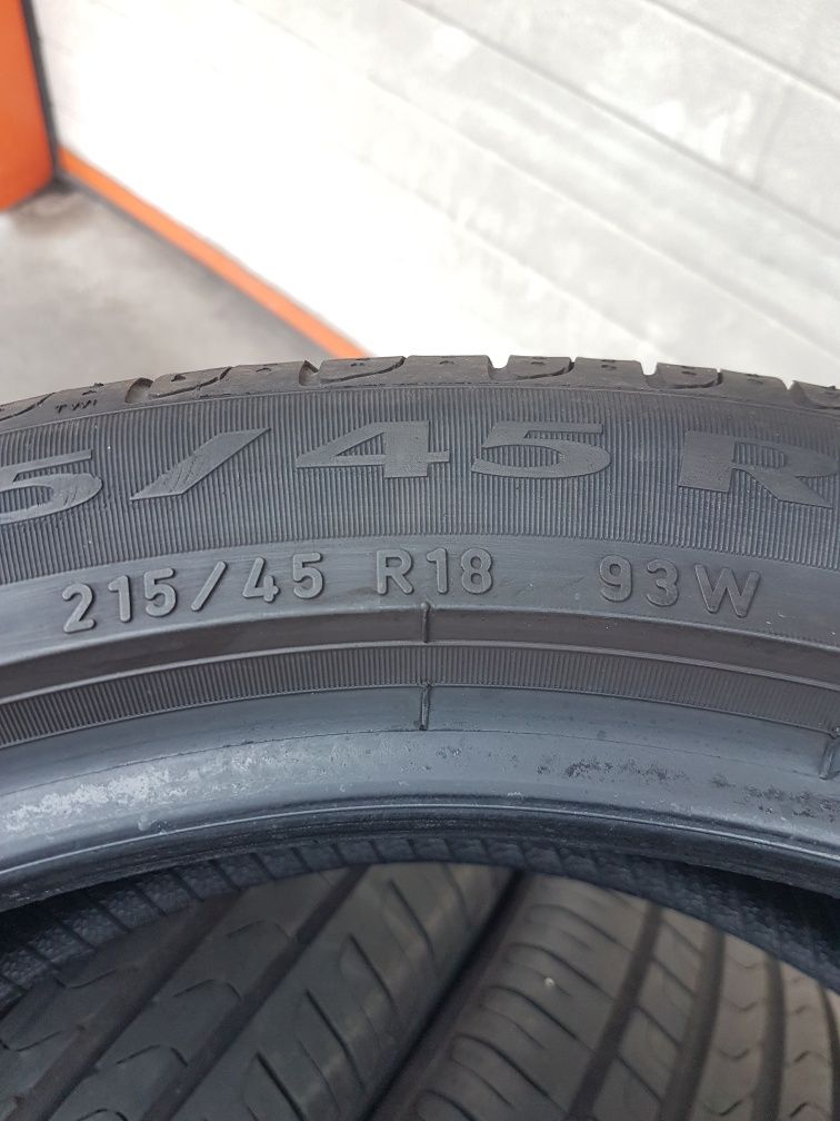 Летни гуми 4 броя PIRELLI Cinturato P7 215 45 R18 дот 4417