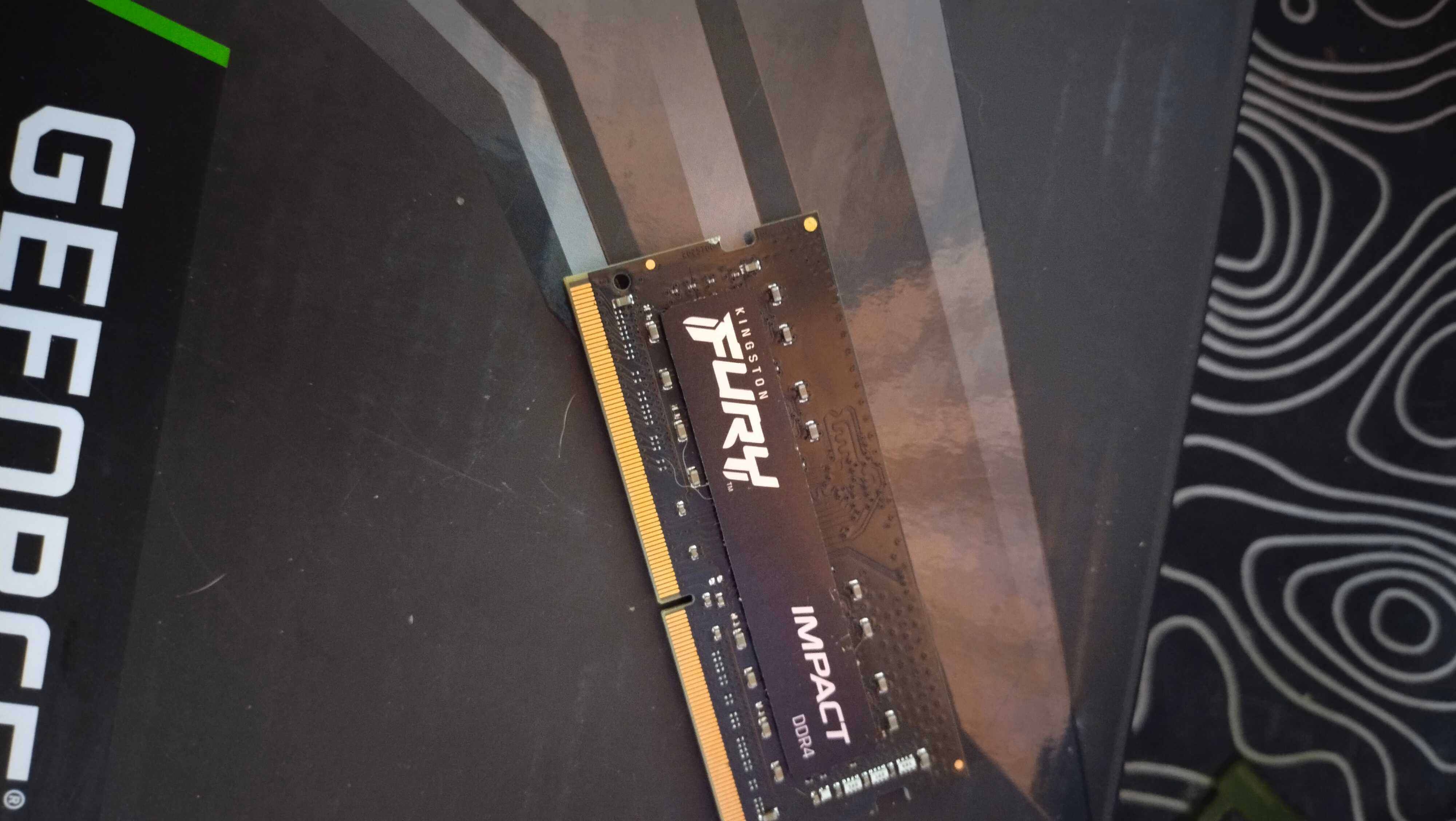 память 8ГБ ДДР4/DDR4 2933МГц Kingston Fury Impact