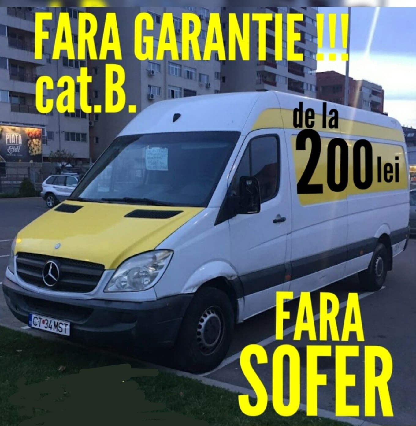 Inchirieri dube fara  sofer fara garantie