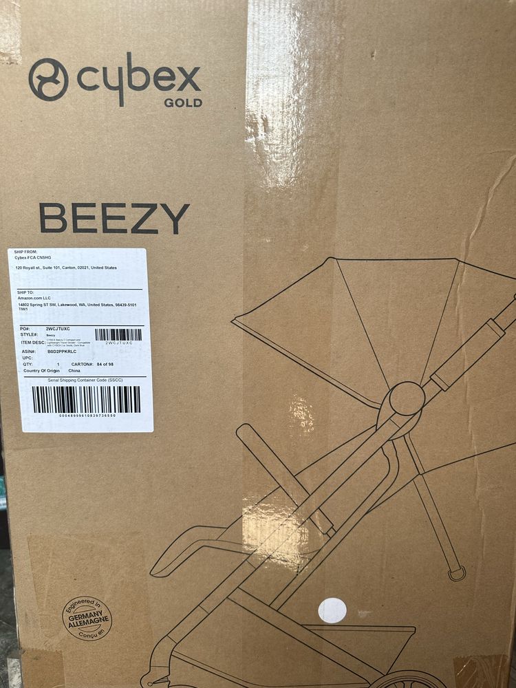 ЧИСТО НОВА Cybex Beezy 2 лятна детска колична