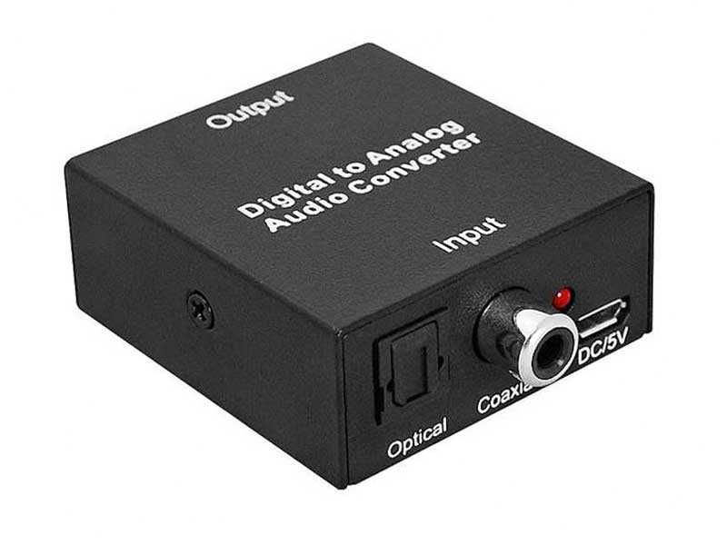 Convertor audio digital coaxial sau optic