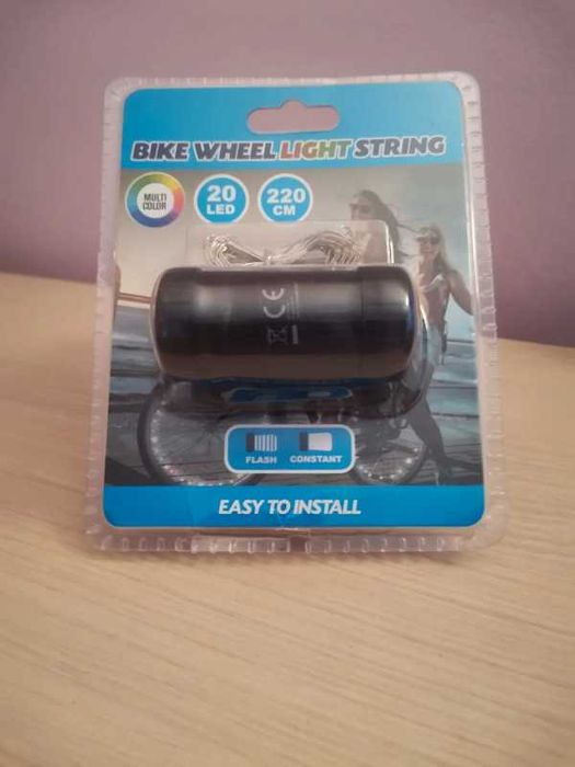 Leduri multicolor pentru rotile bicicletelor