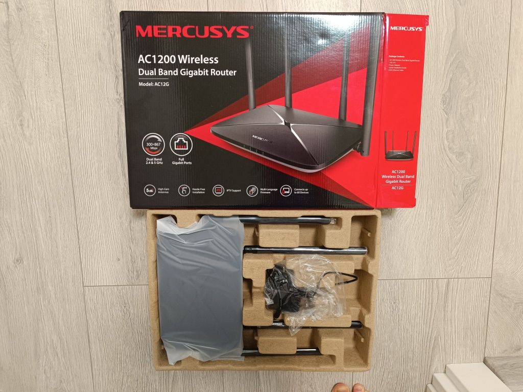 Router Mercusys ac 1200