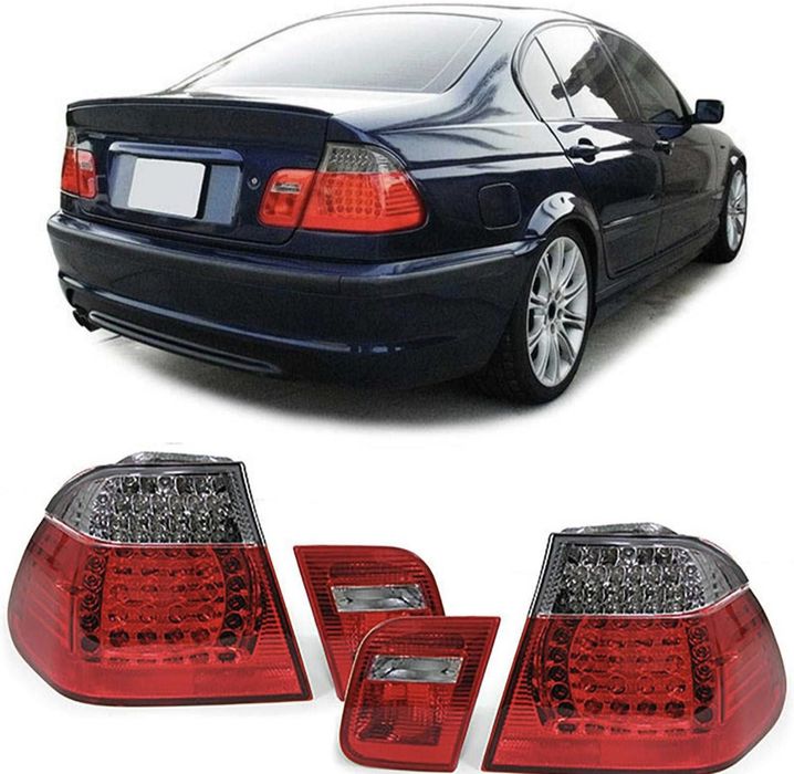 Диодни стопове за BMW E46 седан (1998-2001) - опушен мигач