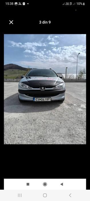 De vânzare Peugeot 206 an 2005 1.4 dizel acte expirat se oferă fiscal