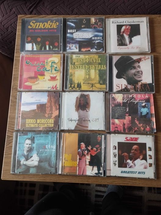 DVD и  СD с филми и музика