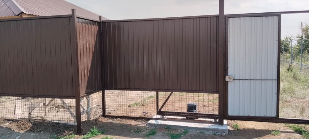 Установка заборов быстро качественно