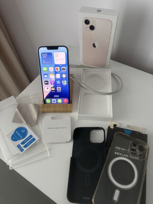 iPhone 13, 128Gb, Bat 89%, Full Box