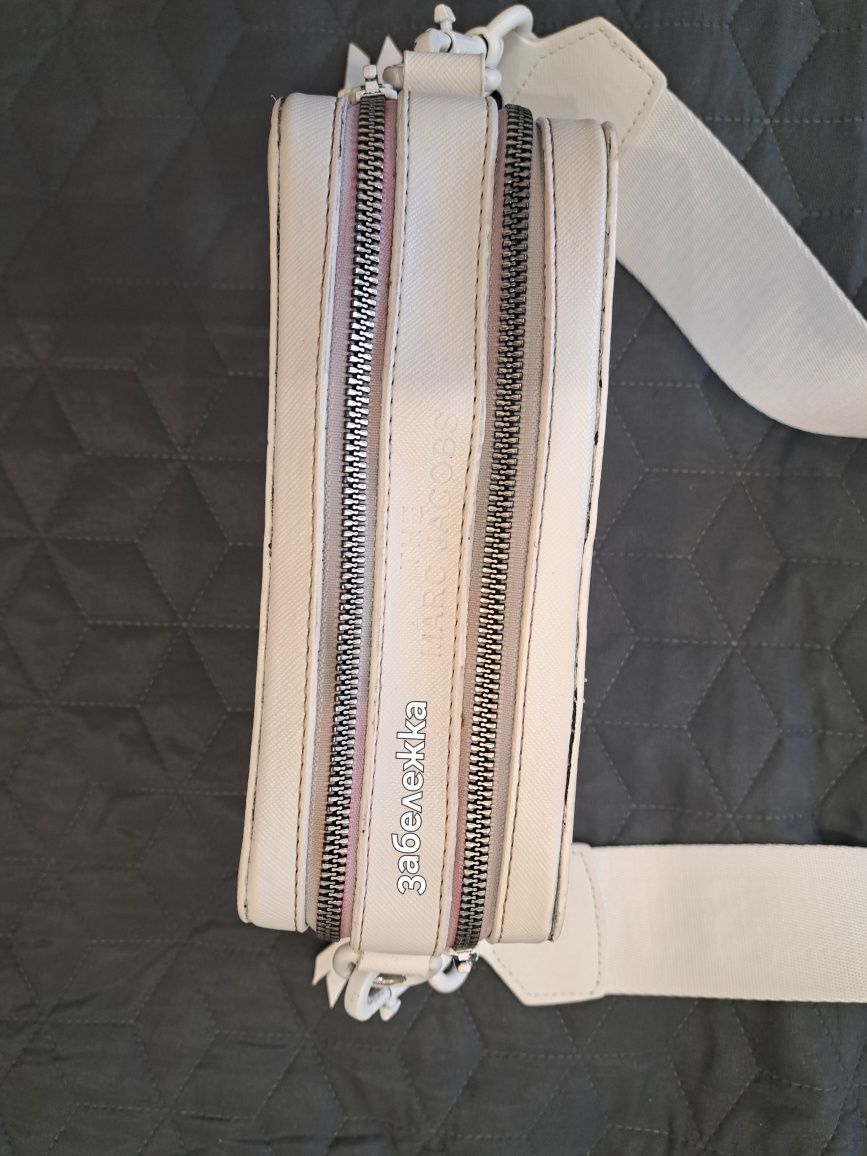 Marc Jacobs чанта бяла кожена