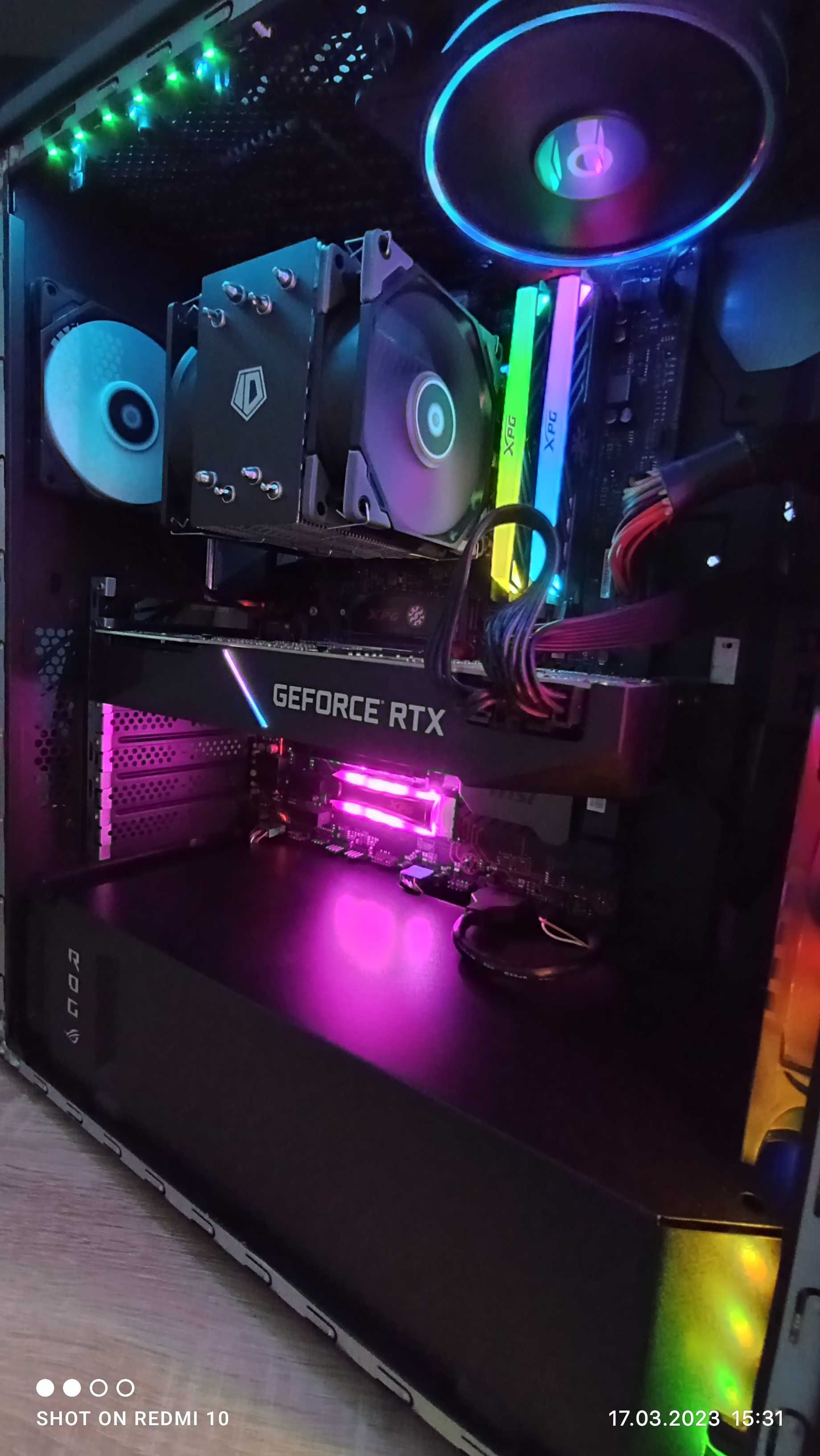 PC Gaming Rog Strix RTX VS RGB