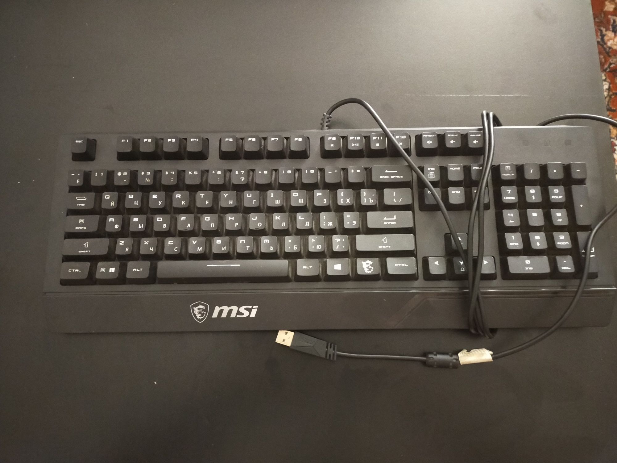 Продам игровую Клавиатуру  msi vigor gk20