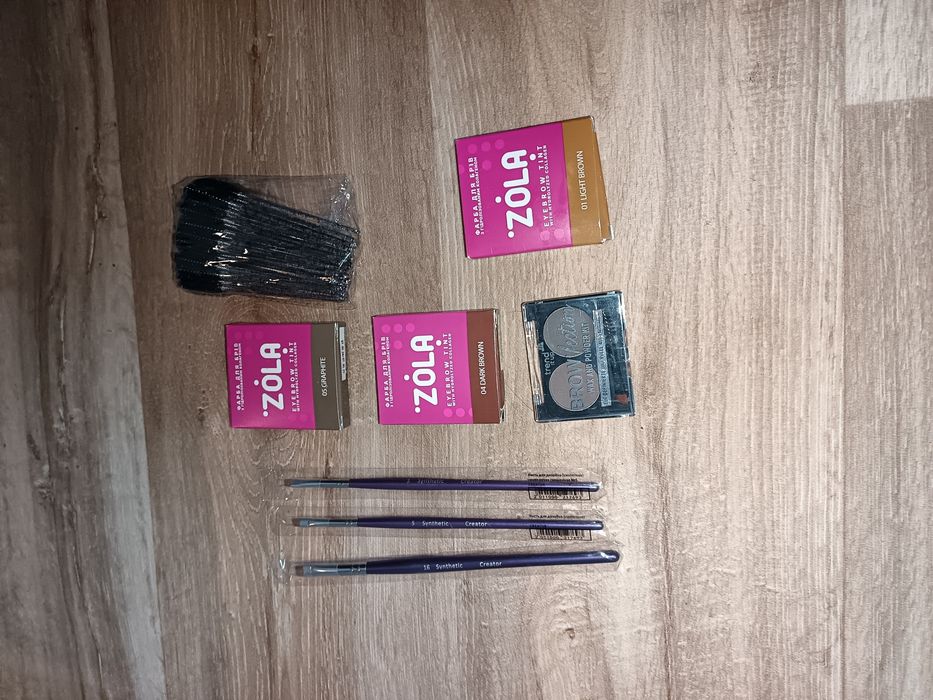 Материали за боядисване на вежди