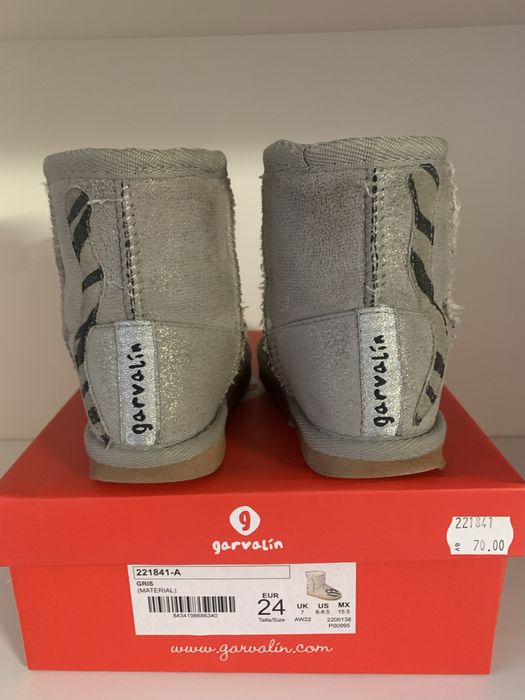 Зимни Ботуши за момиченце Garvalin Zebra 24 номер