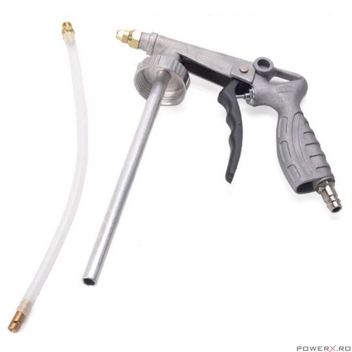 Pistol pneumatic pentru insonorizant, pulverizarea agenților