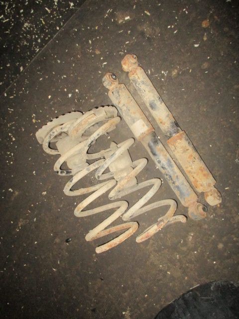 Amortizoare arcuri telescoape spate Fiat Panda Originale PROBATE