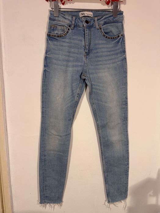 Blugi/jeans albaștri, Zara (36) S